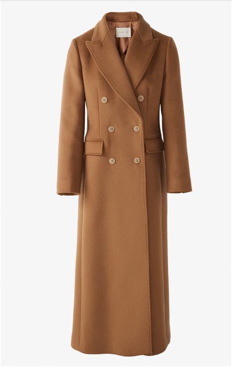 Massimo dutti trench coat short xl italian fabric. Massimo Dutti Limited Edition Buttoned Cashmere Wool Coat ...