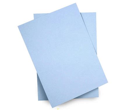 A4 Pastel Blue Matte Card Double Sided 240gsm Etsy Uk