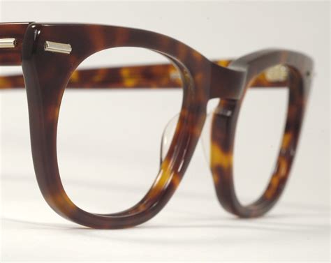 Optometrist Attic Shuron Freeway Tortoise Eyeglass Frames
