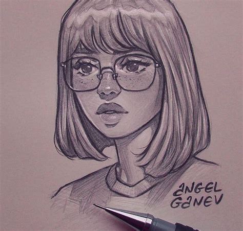 Pin By Dakota Andersonheron On Inspiration Girl Drawing Sketches