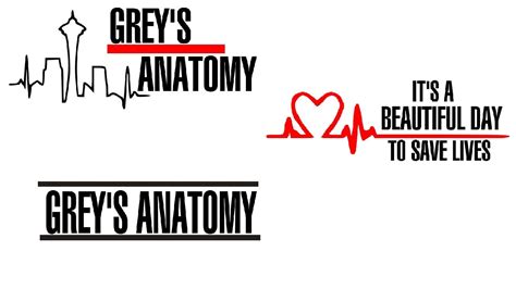 Greys Anatomy Logos And Its A Beautiful By Marthacreationcrafts