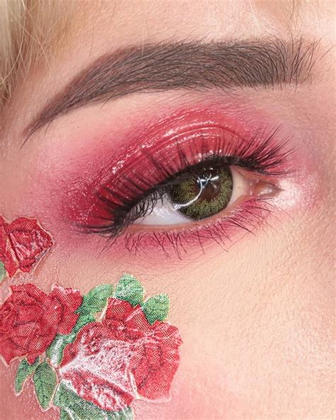 Rose Eye Makeup Flower Makeup Eye Makeup Art Artistry Makeup