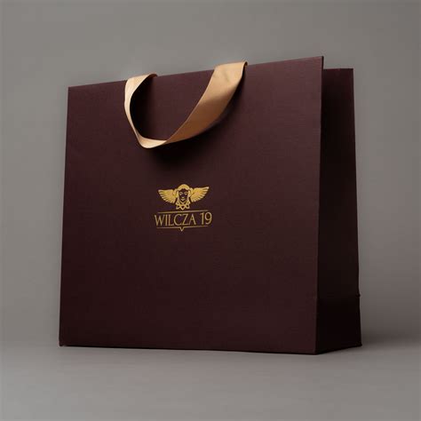 Luxury Unlaminated Paper Bag Paper Bag Design Luxury Paper Bag