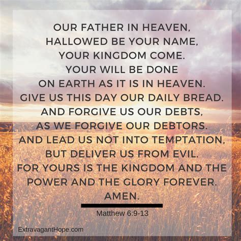 Our Father In Heaven Hallowed Be Your Name Who Ato Live Forever But To Createsomethingthat Will