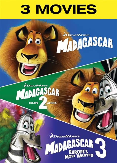 Amazon Com Madagascar Madagascar Escape Africa Madagascar Europe S Most Wanted DVD