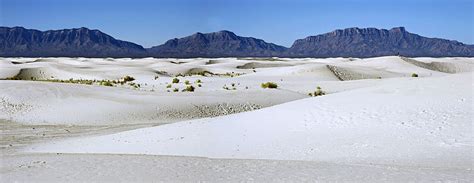 Alamogordo New Mexico Panoramawhite Sands National Monument