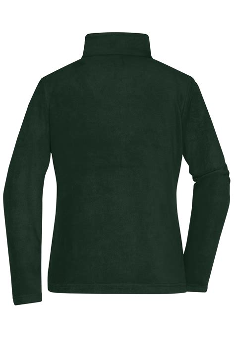 Ladies Ladies' Fleece Jacket Dark-green-Daiber