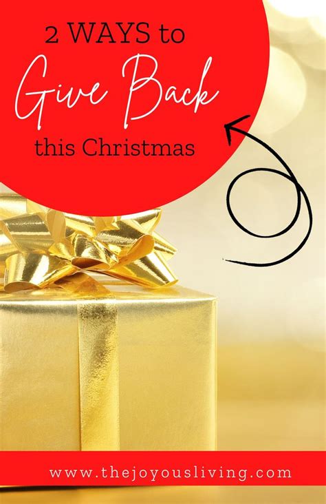 Ts That Give Back 2 Ways To Give Back This Holiday Season Charitable Ts Christmas