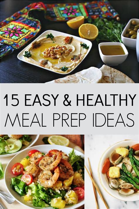 Meal planning is one of the best ways to kickstart and stay on top of your weight loss goals, and new technology can make this task easier. Meal Prep for Weight Loss: 15 Healthy and Easy Ideas ...