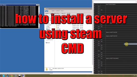 How To Install A Dedicated Server Using Steam Cmd Youtube
