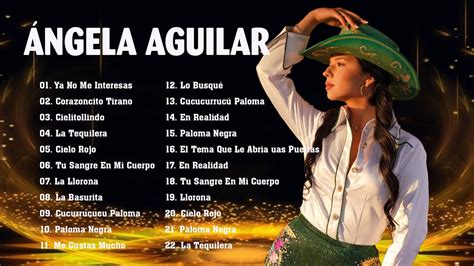Ángela Aguilar Sus Mejores Exitos 22 Grandes Exitos De Ángela Aguilar