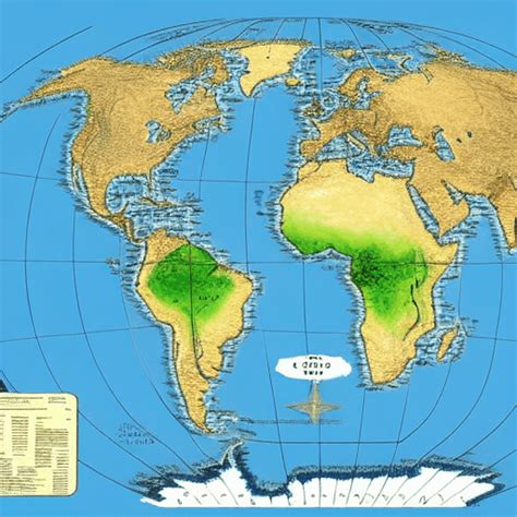 Realistic Map Of Earth · Creative Fabrica