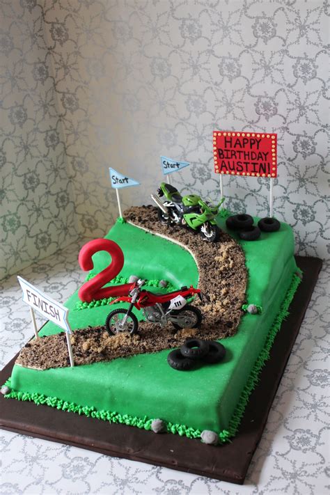 17 best ideas about dirt bike cakes on pinterest, dirt. Bike Track Cake - CakeCentral.com