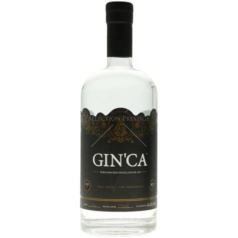 Ginca Peruvian Dry Gin 07l 40 Vol Ginca Gin