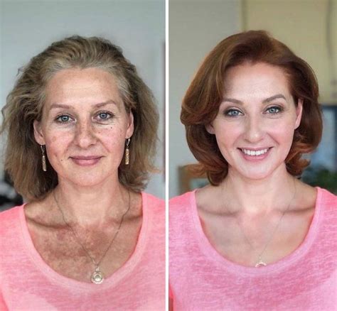30 transformations by belarusian hair stylist thechive makeup for older women beauty