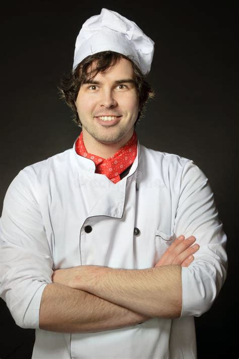 Happy Chef With Cheese Stock Image Image Of Senior Food 34370555