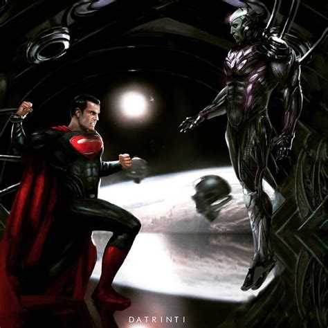 Superman Vs Brainiac By Datrinti Rdccomics