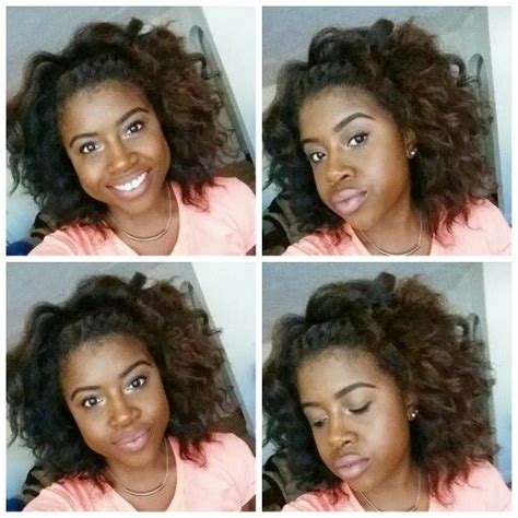 No matter your skillset, there are techniques you can use to avoid causing hair breakage and blowout wavy, curly, and coily strands with ease. Wand curls on blow-dried natural hair! | Blow dry natural ...