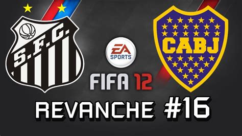 Marinho (santos) sofre uma falta. Santos x Boca Juniors - A Revanche (Rematch) - FIFA 12 ...
