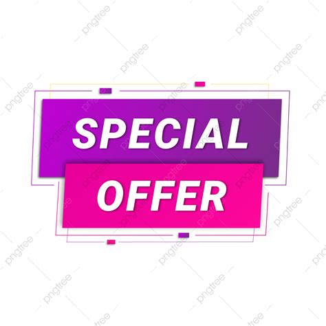 Special Offer Clipart Png Images Special Offer Banner Png Free