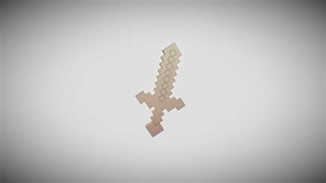 Minecraft Diamond Sword Blend Download Free 3d Model By Osamajamilq