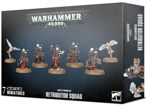 Warhammer 40k Adepta Sororitas Retributor Squad Warhammer Plastic