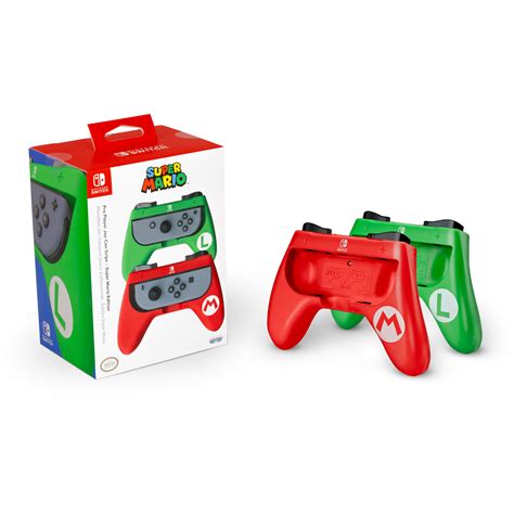 Super Mario Bros Mario And Luigi Joy Con Grips For Nintendo Switch