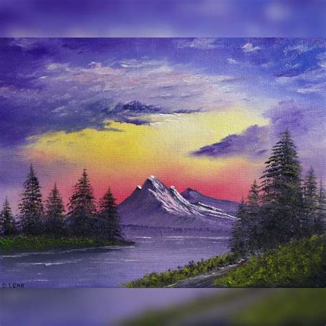 The 5 Most Painted Bob Ross Paintings In 2020
