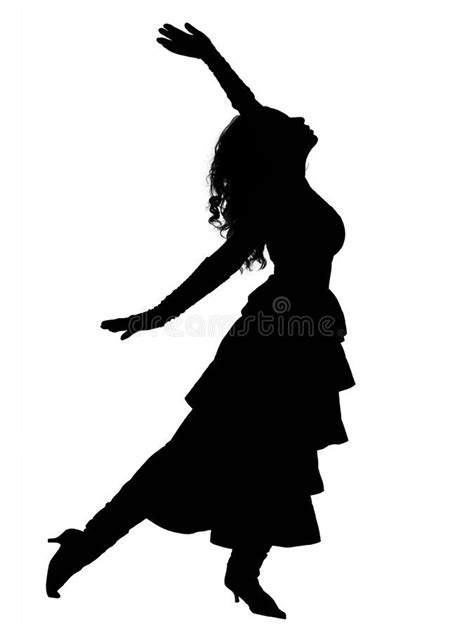 Dancing Silhouette Dramatic Dancer Silhouette Ad Silhouette
