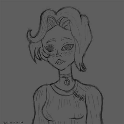 Artstation Doomer Girl Sketch