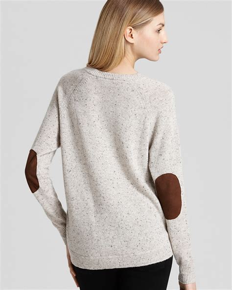 Autumn Cashmere Sweater High Low With Side Buttons Women