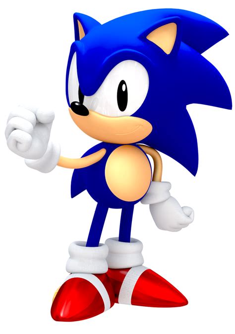 Another 25th Anniversary Classic Sonic Render By Jaysonjean On Deviantart
