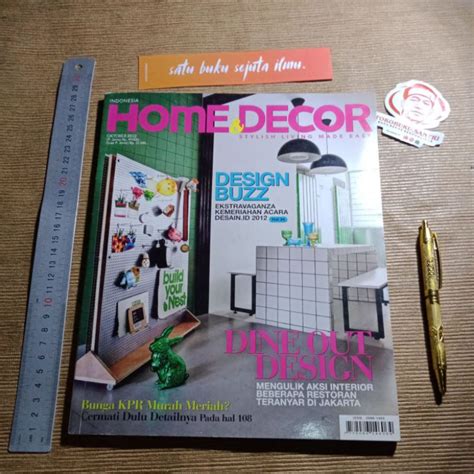 Jual Majalah Interior Home Decor Indonesia Edisi Design Buzz Indonesia