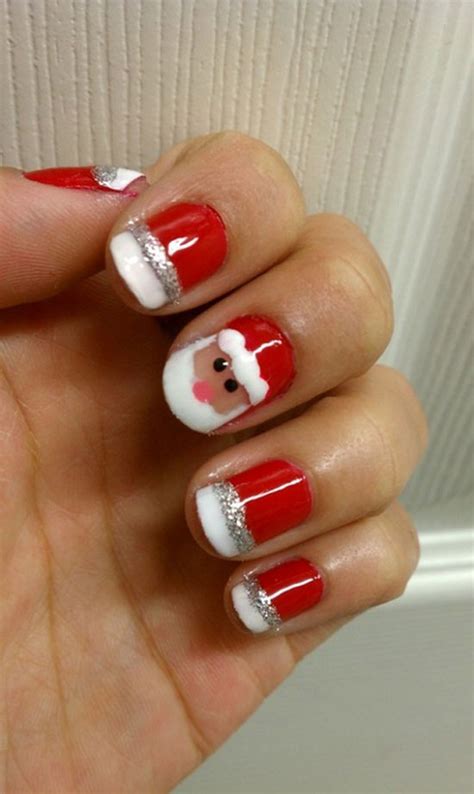 simple easy christmas nail art designs ideas   beginners learners girlshue