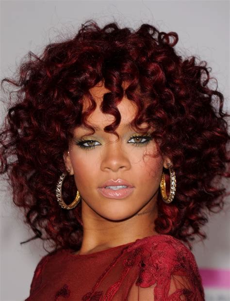 Rihannas Red Curls Best Beauty Looks From 2010 To Try Today
