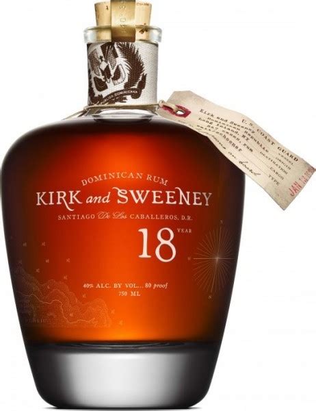Kirk And Sweeney 18 Year Old Dominican Rum Liquor City Usa