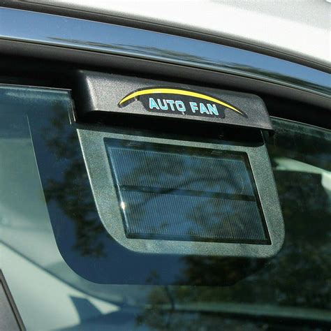 Solar Powered Auto Car Window Auto Air Vent Ventil Grandado