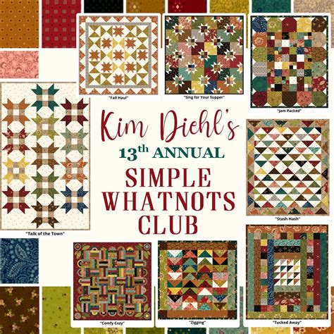 Kim Diehl Simple Whatnots Club 2024 Collection 13 Featuring Quiet Grace