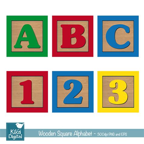 Alphabet Clipart Letter Blocks Clip Art Letterblocks