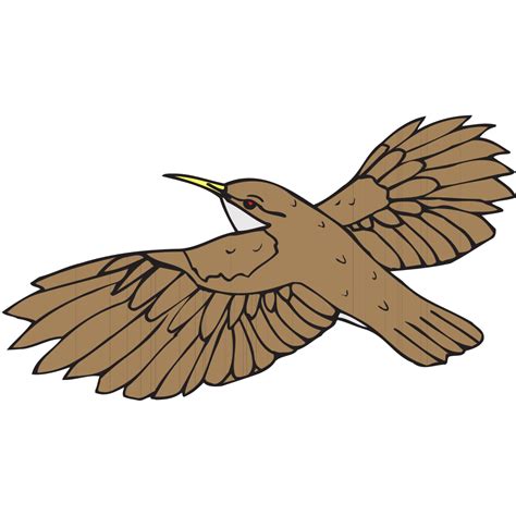 Brown Bird Flying Png Svg Clip Art For Web Download Clip Art Png