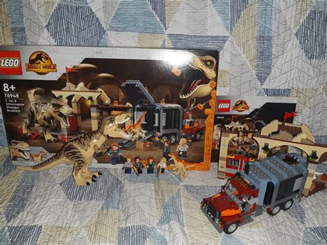 Prodam Lego Jurassic World 76948 T Rexandatrociraptor Dinosaur Breakout