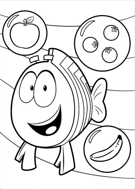 Download these pages and print them out for your preschooler to enjoy. Bubble Guppies Coloring Pages