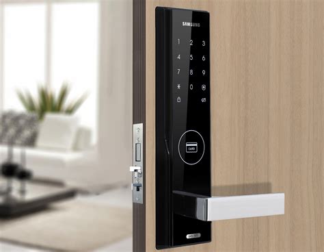 Your lock has a touch sensitive number display pad and optionally a 13.56mhz card reader. Samsung SMART Touch Panel Digital Door Lock (SHS-H505 ...