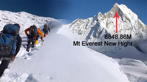 Mt Everest Sagarmatha Grows By Nearly A Meter To New Height