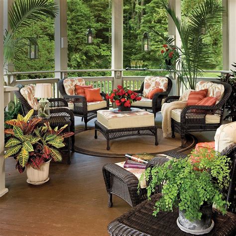80 Breezy Porches And Patios Outdoor Patio Space Lanai Decorating