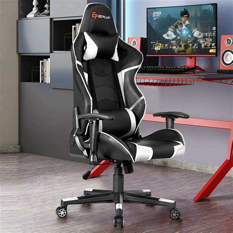 2 high, with a 21. New Massage Gaming Computer Chair Lumbar Support Ergonomic ...