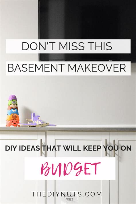 Diy Budget Basement Makeover Ideas Easy Weekend Diy Projects The