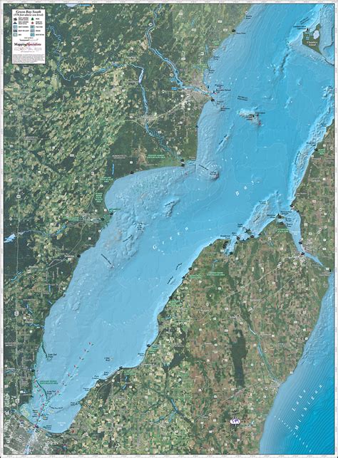 9 Map Of Wisconsin Lakes Maps Database Source