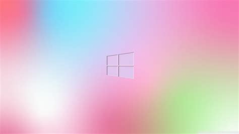 Windows 10 Pink Croma Ultra Hd Desktop Background Wallpaper For 4k Uhd Tv