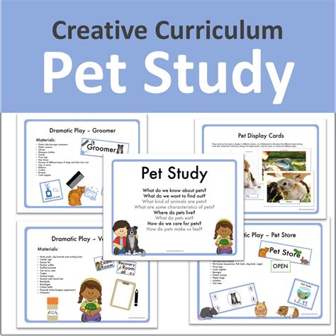 Pet Study - Creative Curriculum | Creative curriculum, Creative curriculum preschool, Study creative